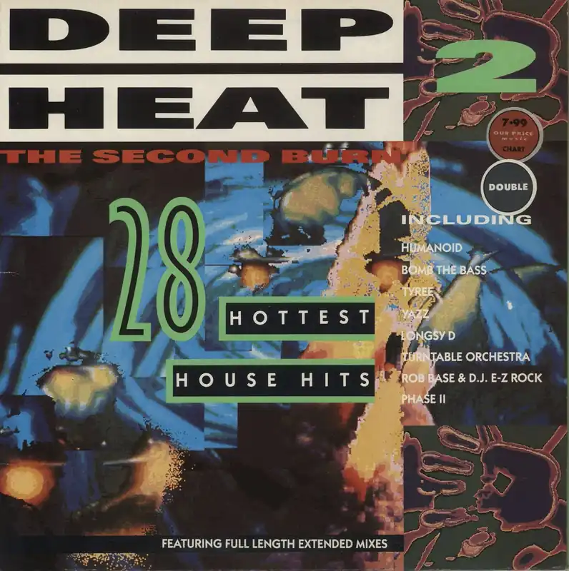 Limited Edition Various-Hip Hop & Rap Deep Heat 2 UK 2-LP vinyl set