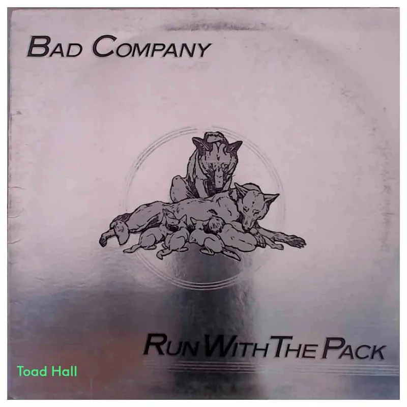 Bad Company - Run With The Pack (embossed Cover) - Used Vinyl In Demand