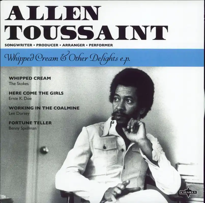 Original Allen Toussaint Whipped Cream & Other Delights E.P. - RSD16 - White Vinyl UK 7" vinyl