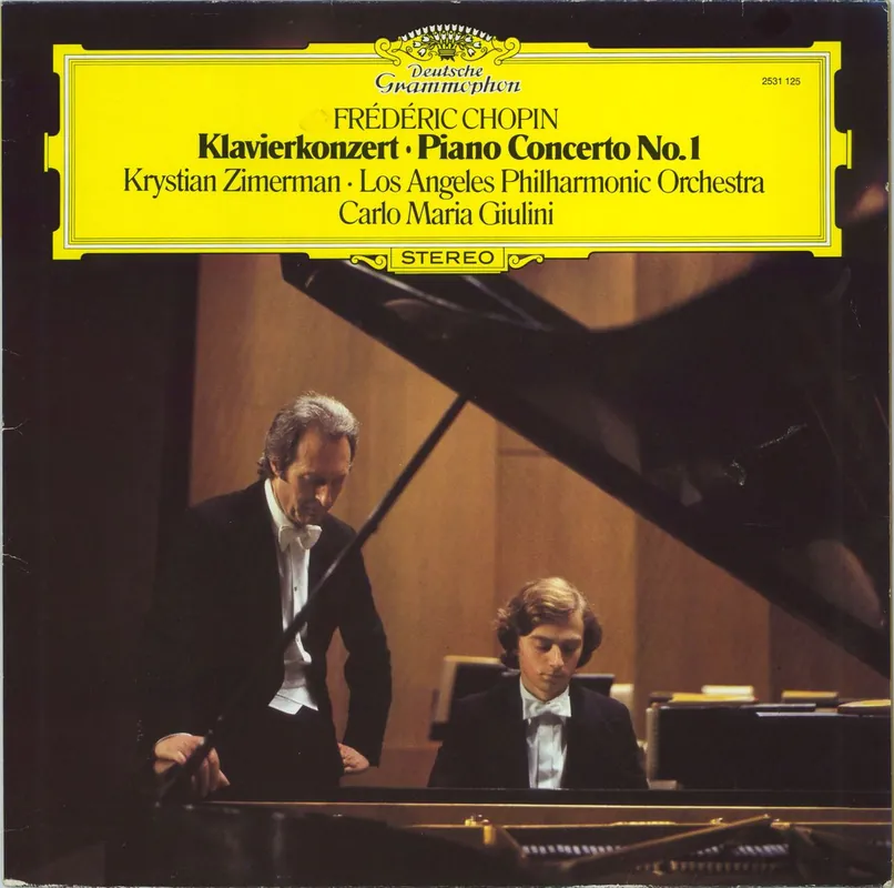 Krystian Zimerman Chopin: Piano Concerto No. 1 German Vinyl LP Seasonal Sale