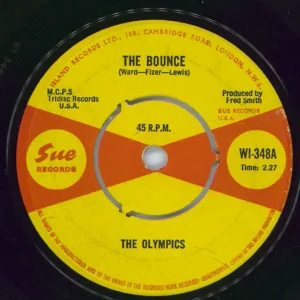 Money Back Guarantee The Olympics The Bounce UK 7" vinyl