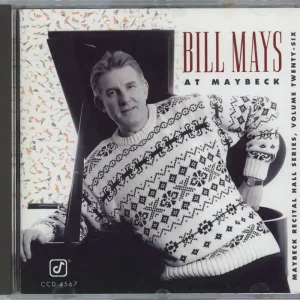 Bill Mays At Maybeck US CD album Direct From Manufacturer