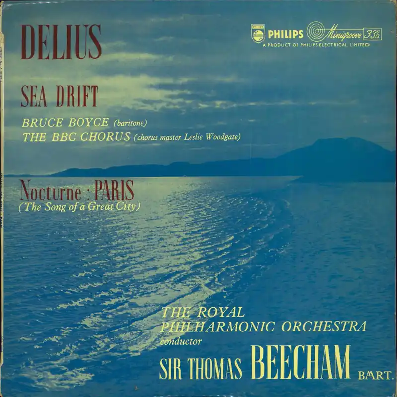 Frederick Delius Sea Drift / Nocturne: Paris UK Vinyl LP Sale