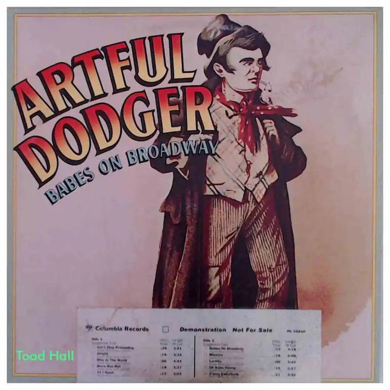 While Supplies Last Artful Dodger - Babes On Broadway (Promo)  - Used Vinyl