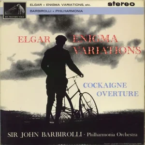 Edward Elgar 'Enigma' Variations / Overture 'Cockaigne' - 1st UK Vinyl LP Direct From Factory