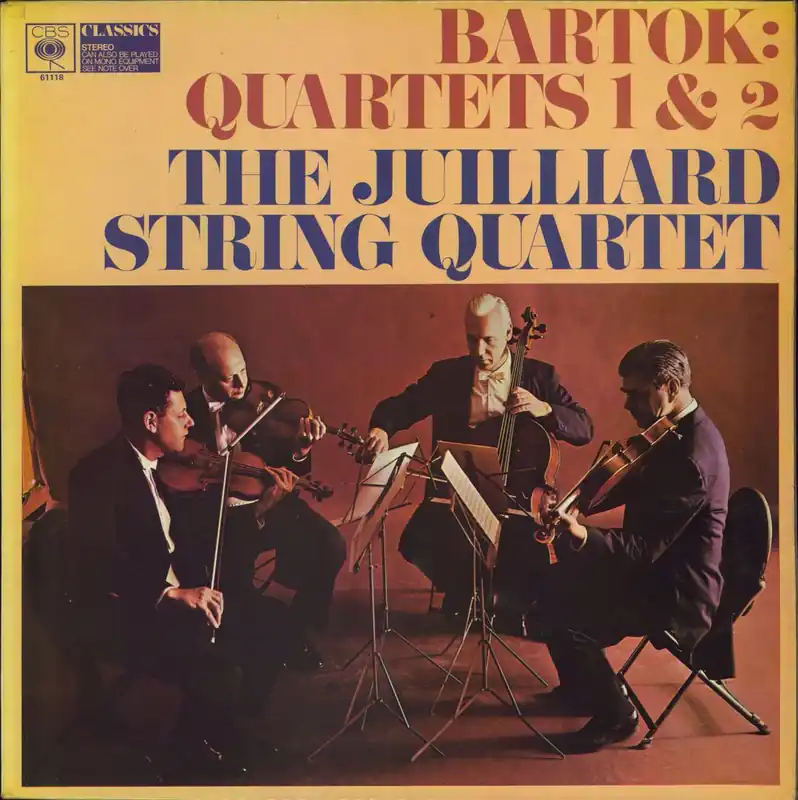 Sale The Juilliard String Quartet Bartók: String Quartets Nos. 1 to 6 UK 3-LP vinyl set