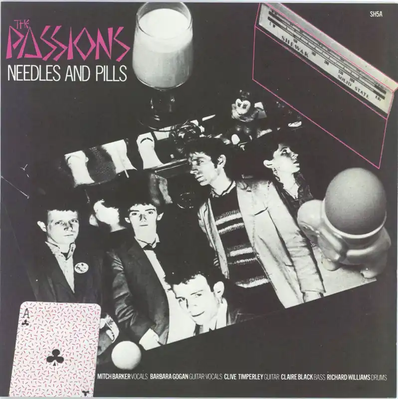 The Passions Needles And Pills / Body And Soul UK 7" vinyl While Supplies Last