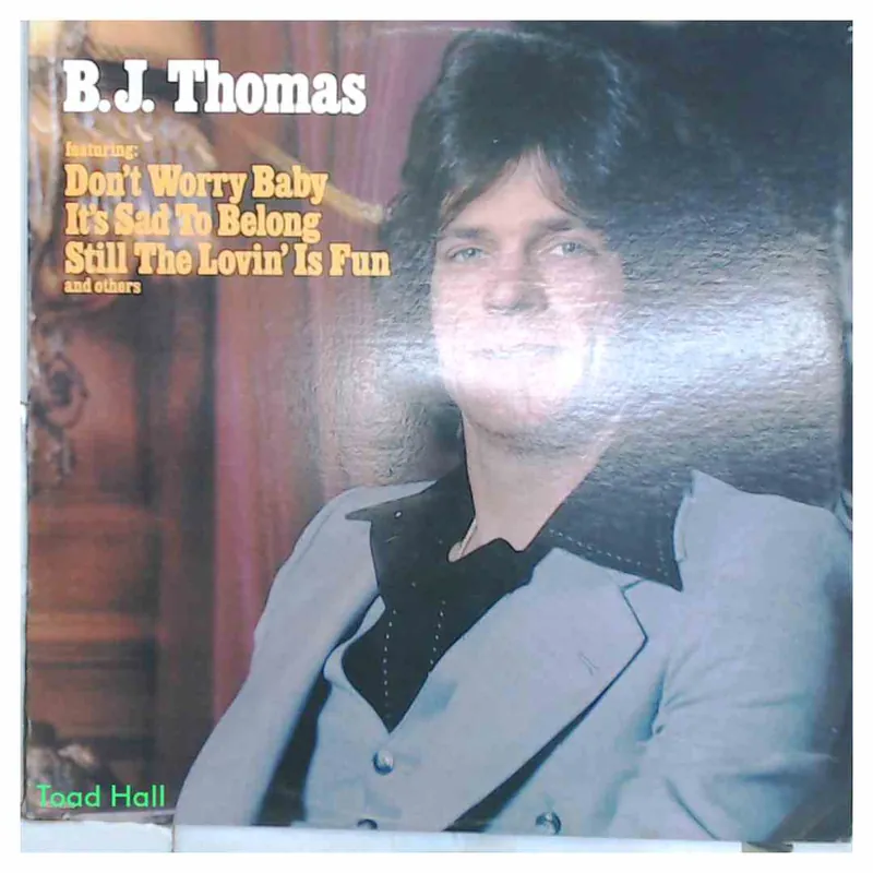 B.J.THOMAS Self Titled Used Vinyl LP Top Pick