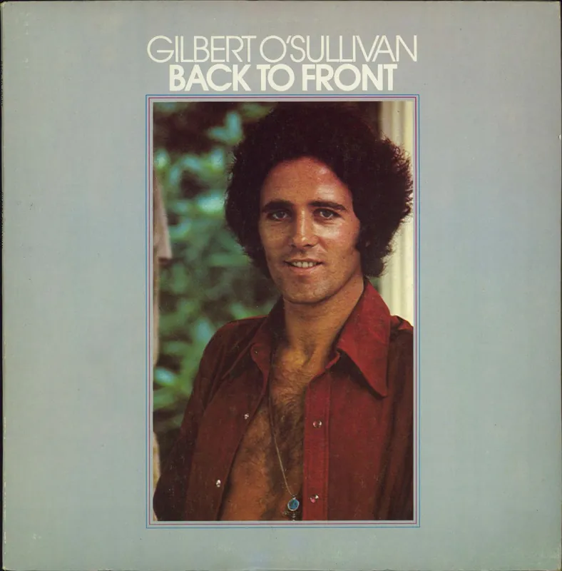 Weekend Sale Gilbert O'Sullivan Back To Front - 2nd + Insert + poster UK Vinyl LP