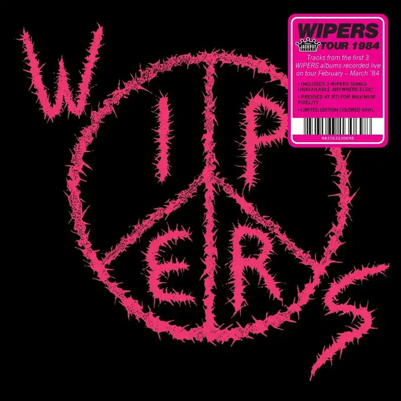 Wipers Wipers Tour 1984 - Fluorescent Pink Vinyl - Sealed US Vinyl LP Top Rated