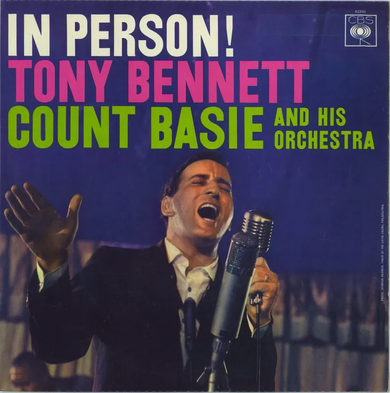 Tony Bennett & Count Basie In Person! UK Vinyl LP Time-Limited