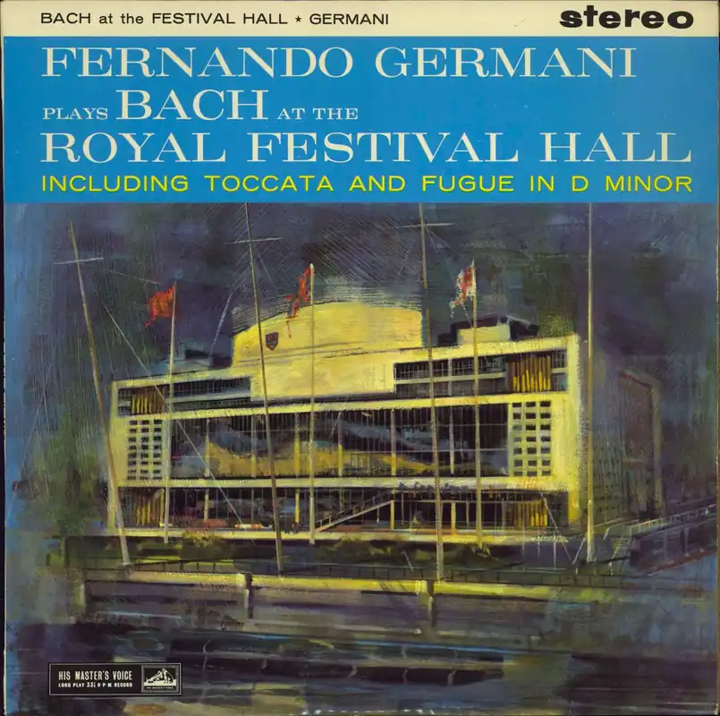 Fernando Germani Fernando Germani Plays Bach At The Royal Festival Hall - 2nd UK Vinyl LP Handmade