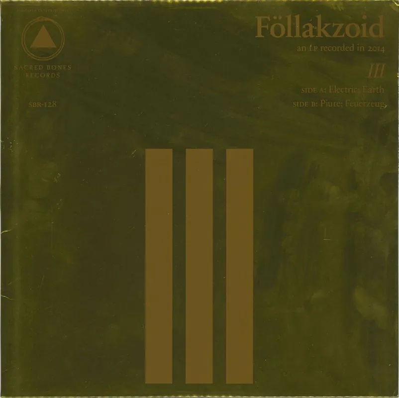 Super Sale Follakzoid III US Vinyl LP