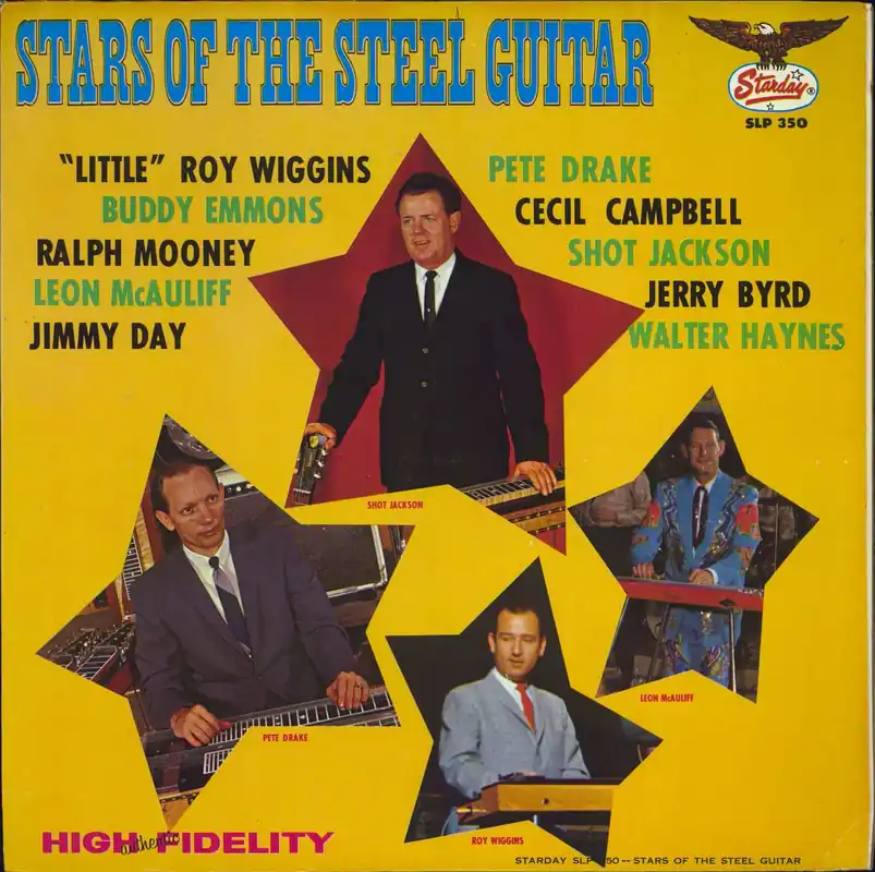 Exclusive Offer Various-Country Stars Of The Steel Guitar US Vinyl LP