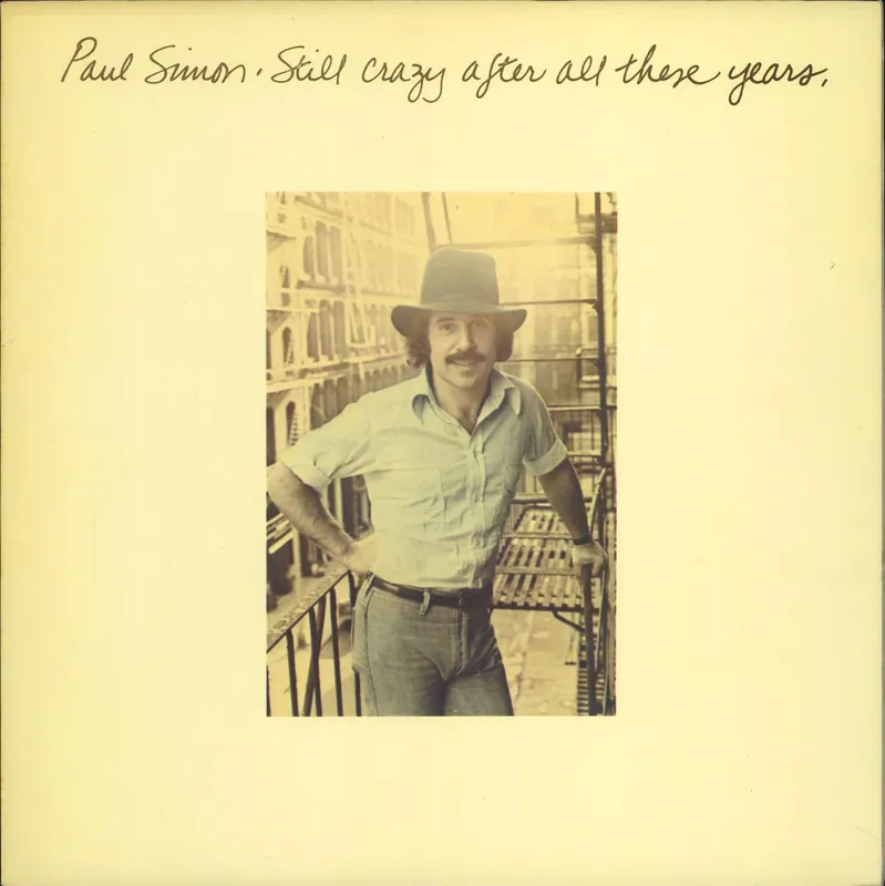 Big Sale Paul Simon Still Crazy After All These Years + Catalogue Insert UK Vinyl LP