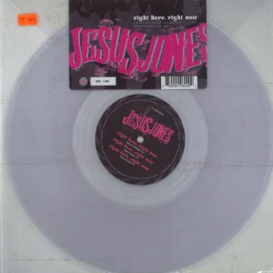 Jesus Jones Right Here Right Now - RSD 2021 - Clear Vinyl UK 12" vinyl Today Only