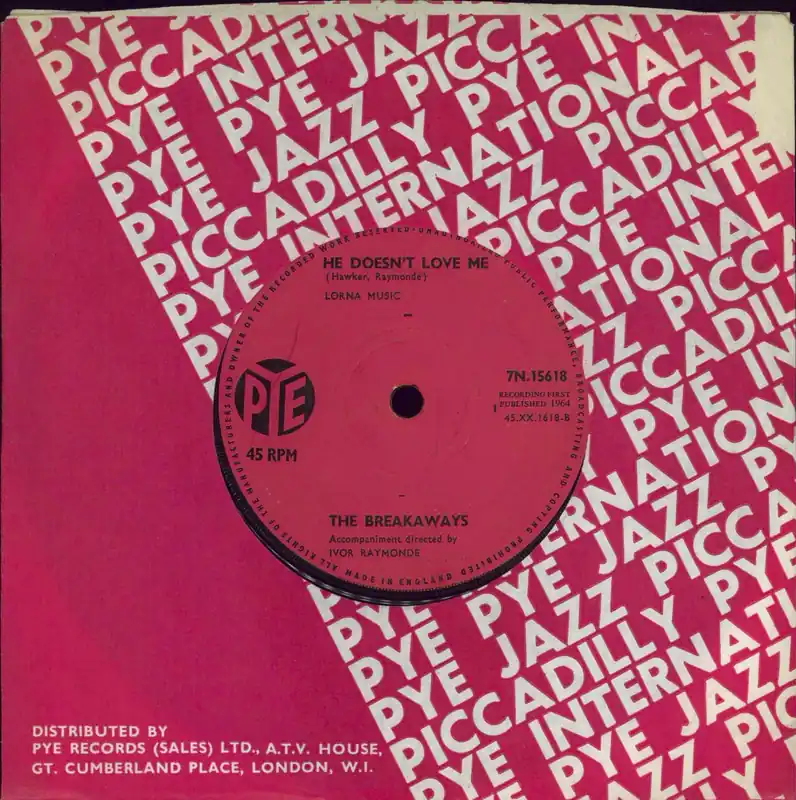 Limited Edition The Breakaways That's How It Goes - G UK 7" vinyl