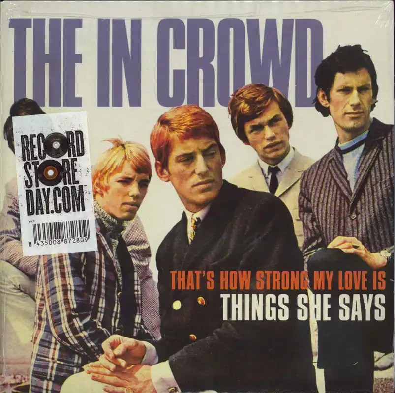 The In Crowd That's How Strong My Love Is - RSD16 - Sealed Spanish 7" vinyl Direct From Factory