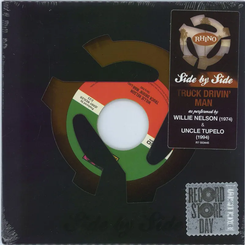 Willie Nelson Truck Drivin' Man (Live) - RSD16 - Brown Vinyl - Sealed US 7" vinyl Same Day Shipping