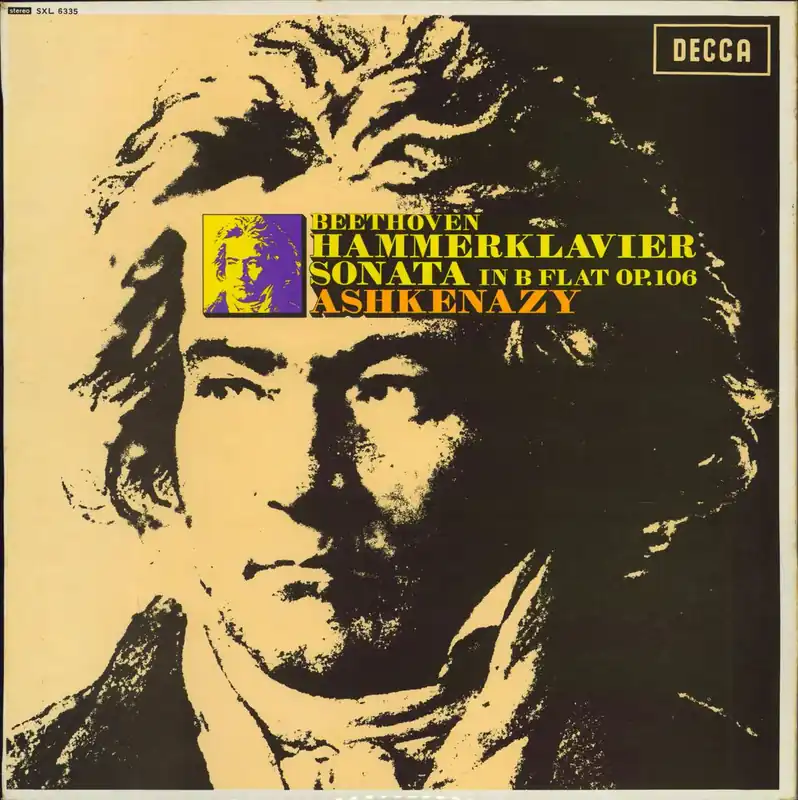 Big Sale Vladimir Ashkenazy Beethoven: Hammerklavier Sonata In B Flat Op. 106 - 3rd UK Vinyl LP