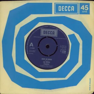 Sale Sal Davis Back In Dubai UK 7" vinyl