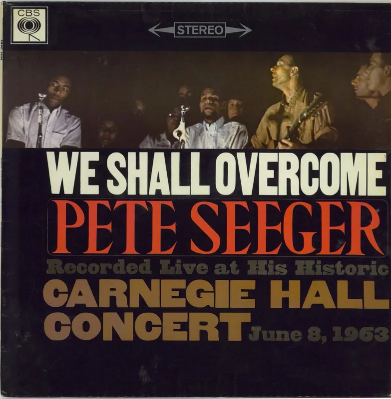 Premium Pete Seeger We Shall Overcome UK Vinyl LP