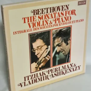 Today Only Itzhak Perlman & Vladimir Ashkenazy Beethoven: The Sonatas For Violin & Piano Dutch Vinyl box set