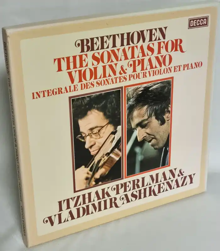 Today Only Itzhak Perlman & Vladimir Ashkenazy Beethoven: The Sonatas For Violin & Piano Dutch Vinyl box set