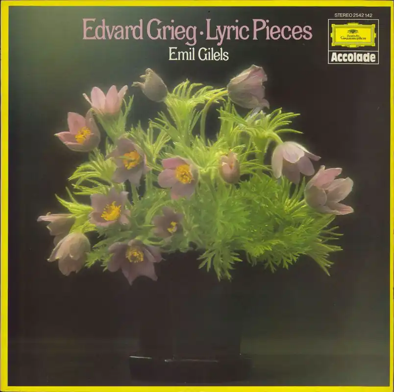 Emil Gilels Edvard Grieg - Lyric Pieces UK Vinyl LP Price Cut