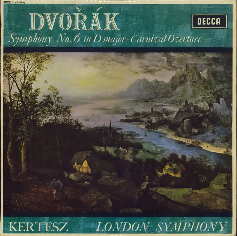 Antonín Dvorák Symphony No. 6 in D Major / Carnival Overture - NB UK Vinyl LP New Release