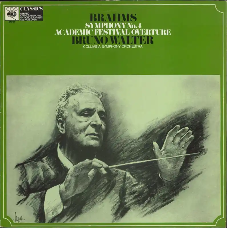Johannes Brahms Symphony No. 4 In E Minor UK Vinyl LP Buy Today