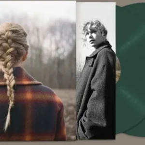 Hot Deal Taylor Swift Evermore - Green Vinyl - Sealed UK 2-LP vinyl set