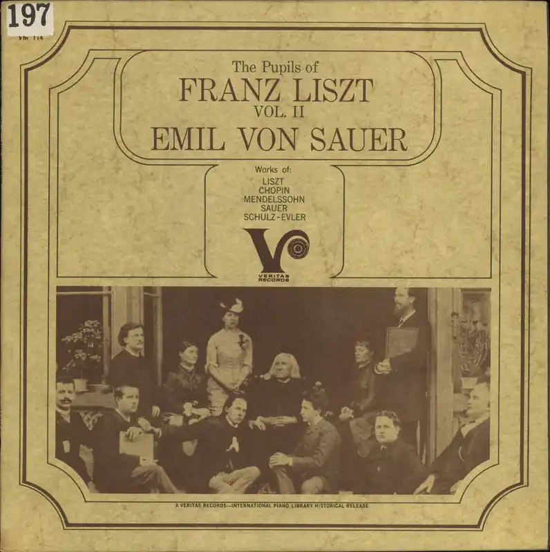 Various-Classical & Orchestral The Pupils Of Franz Liszt Vol. II US Vinyl LP Certified