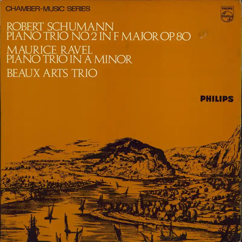 Beaux Arts Trio Schumann: Piano Trio No 2 In F Major / Ravel: Piano Trio In A Minor UK Vinyl LP Wholesale