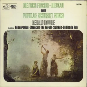 Dietrich Fischer-Dieskau & Gerald Moore Sings Popular Schubert Songs UK Vinyl LP Final Sale