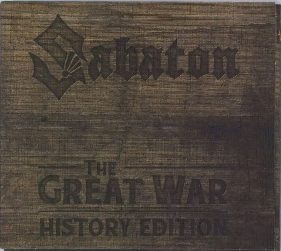 Fresh Stock Sabaton The Great War - History Edition German CD album