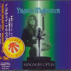 Yngwie Malmsteen Magnum Opus Japanese CD album Clearance