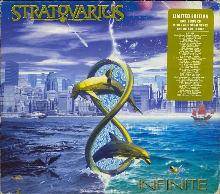 Stratovarius Infinite German 2-disc CD/DVD set Affordable