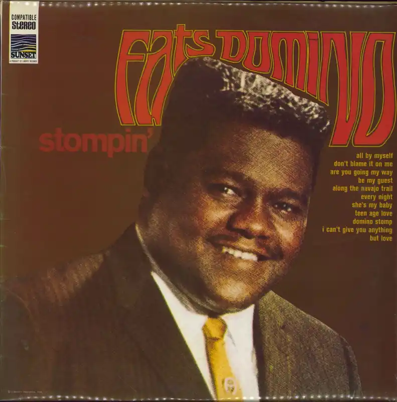 Fast Shipping Fats Domino Stompin' Fats Domino UK Vinyl LP