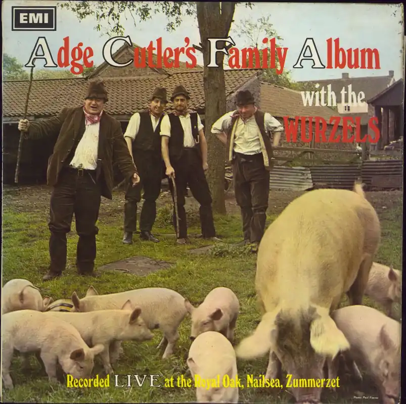 Secure Checkout The Wurzels Adge Cutler's Family Album - 1st UK Vinyl LP