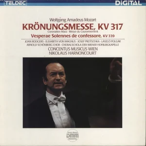 Wolfgang Amadeus Mozart Mozart: Missa In C Major K. 317 "Coronation" / Vesperae Solennes De Confessore K. 339 German Vinyl LP Flash Sale