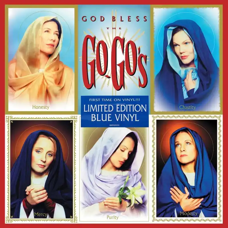 Premium Go-Go's God Bless The Go-Go's - Blue Vinyl - Sealed UK Vinyl LP