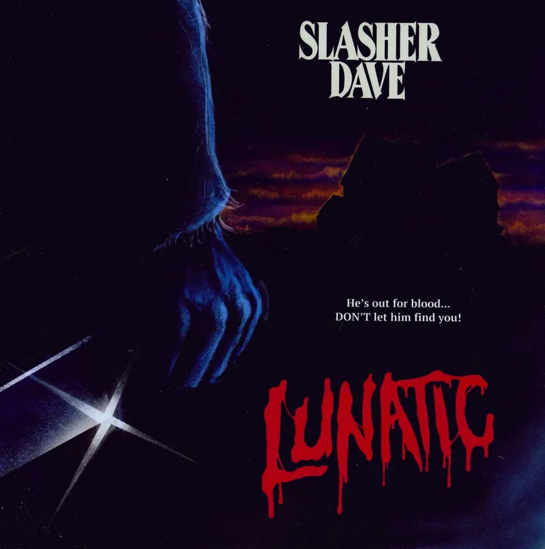 Slasher Dave Lunatic - Red Vinyl US 7" vinyl Markdown