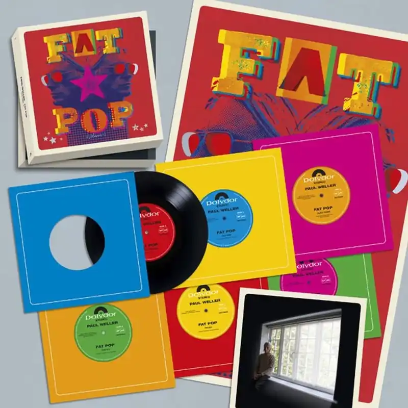 In Demand Paul Weller Fat Pop - 6 x 7-inch Box Set - Sealed UK 7" box set
