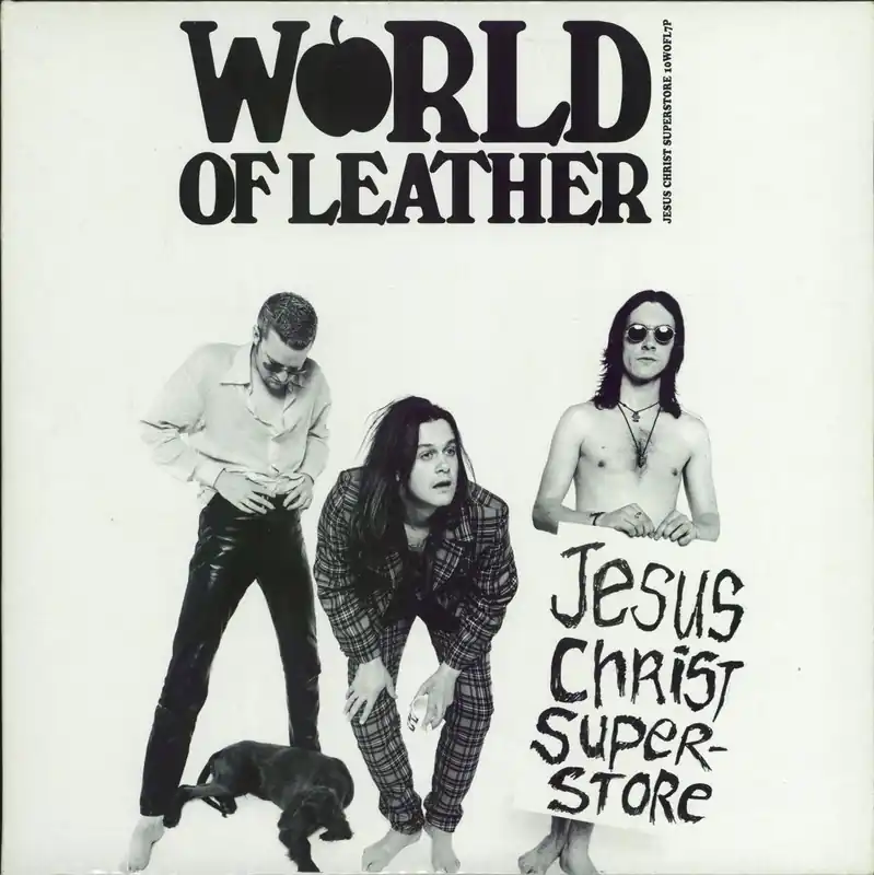 World Of Leather Jesus Christ Superstore UK Promo 10" vinyl New Arrival