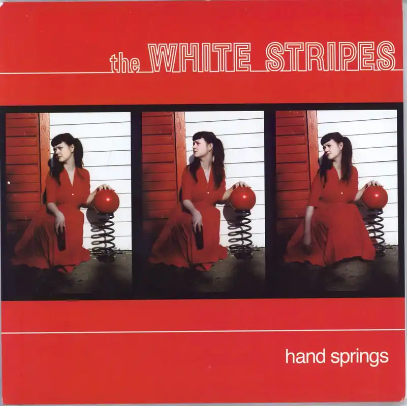 The White Stripes Hand Springs - Non-Barcoded Sleeve US 7" vinyl Place Order