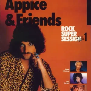 Free Delivery Carmine Appice Rock Super Session Vol. 1 + Ticket Stub Japanese Tour programme