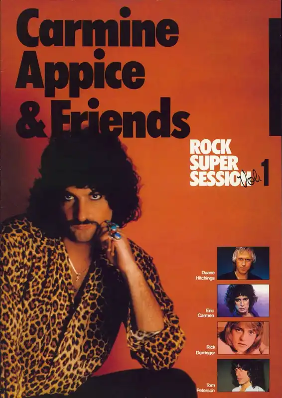 Free Delivery Carmine Appice Rock Super Session Vol. 1 + Ticket Stub Japanese Tour programme
