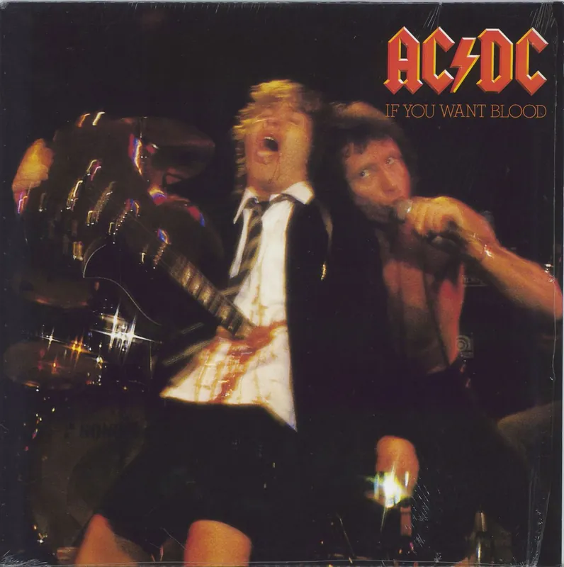 AC/DC If You Want Blood - 180gram - Opened shrink UK Vinyl LP Latest