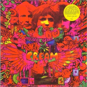 Weekend Sale Cream Disraeli Gears - 180gm - Opened shrinkwrap Russian Vinyl LP